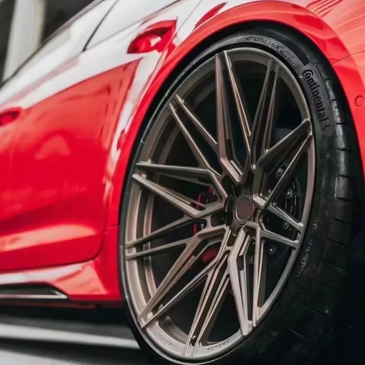Matt Bronze Forged Rims Car Alloy Wheel Rim 18''19''20''21 Inch Forged Rims For Sports Car