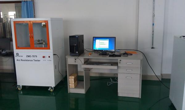 Insulating Materials Flame Test Equipment , Arc Plastic Testing Equipment IEC