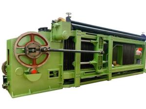 China Zinc / PVC Galfan Coated Wire Mesh 60*80mm Hexagonal Wire Netting Making Machine on sale