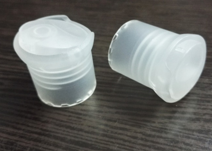 Translucent PP Plastic Screw Caps 30 . 5MM Height For Shampoo Bottle