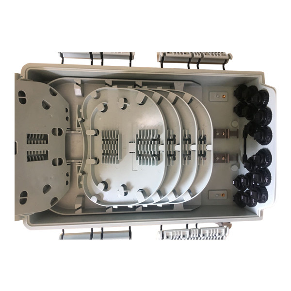 Factory Direct White 16 Core outdoor fiber termination box full equipped