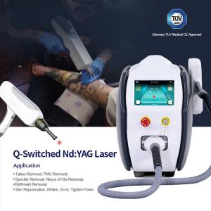 China 200mJ Picolaser Q Switched Nd Yag Laser Dark Spot Removing Tattoo Acne Removal Machine on sale