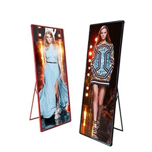 China WIFI 4G P1.875 Advertising HD Digital Display Exhibition Led Poster wholesale