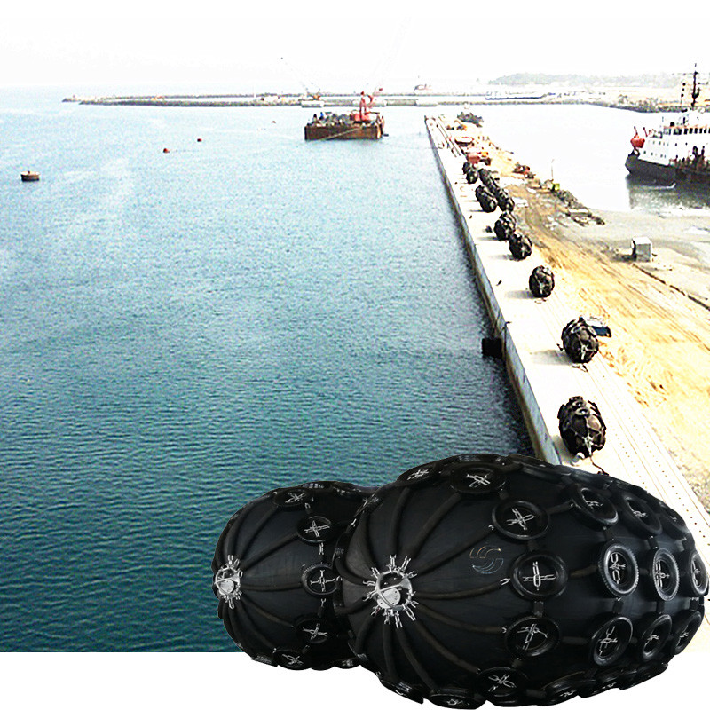 Pneumatic Marine Fender Ensuring Ship And Dock Safety With Exceptional Elasticity