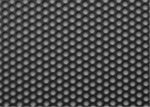 China 10mm 2000mm Wide Dark Gray Perforated PVC Sheet wholesale