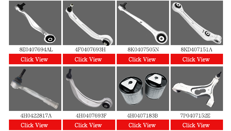 4f0407151a Auto Control Arm Control Arm Bushing Suspension Part Control Arm For Audi A6