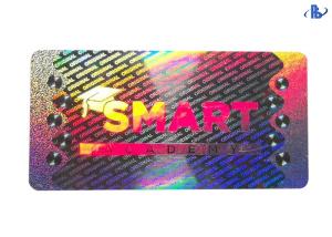 China Destructive 15-25um Tamper Proof Custom Security Hologram Stickers wholesale