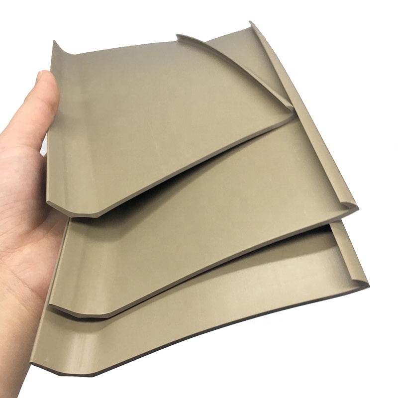 Customer's Request PVC Flexible Flooring Wall Base and Cove Former with Capping Strip