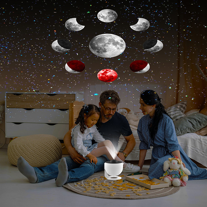 ROHS Ceiling Planet Projector Light 12 HD 4K Film Discs Multiscene