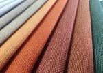 235gsm Velvet Sofa Fabric , Woven Cotton Velvet Upholstery Fabric
