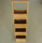 2016 new bamboo bathroom tidy caddy