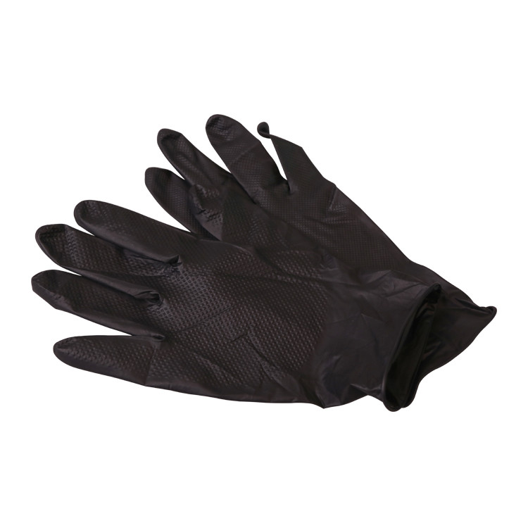 Xingyu Touchscreen Powder Free Black Nitrile Disposable Gloves