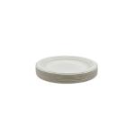Oilproof Natural White Biodegradable Sugarcane Bagasse Plates 9"
