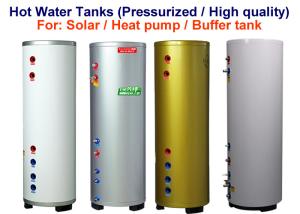 China Stainless Steel Material Pressurised Hot Water Tank 100 - 500 L Capacity wholesale