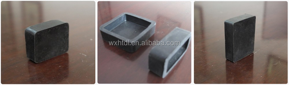 1 1 2 Inch Square Plastic End Caps For Aluminium Tubing Extrusion