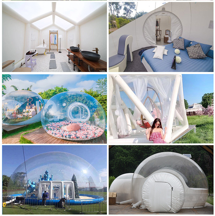 CE Approved Inflatable Bubble House Transparent Kids Party With Blower