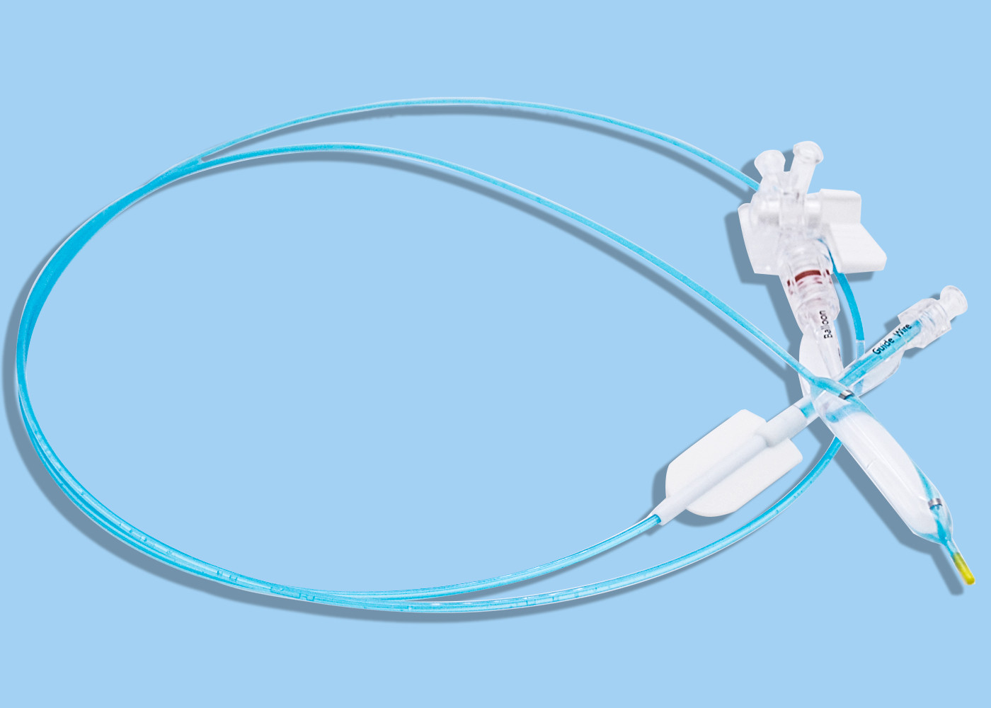 Medical Nc Trek Balloon Catheter PA12 Material With 3 Years Shelf Life