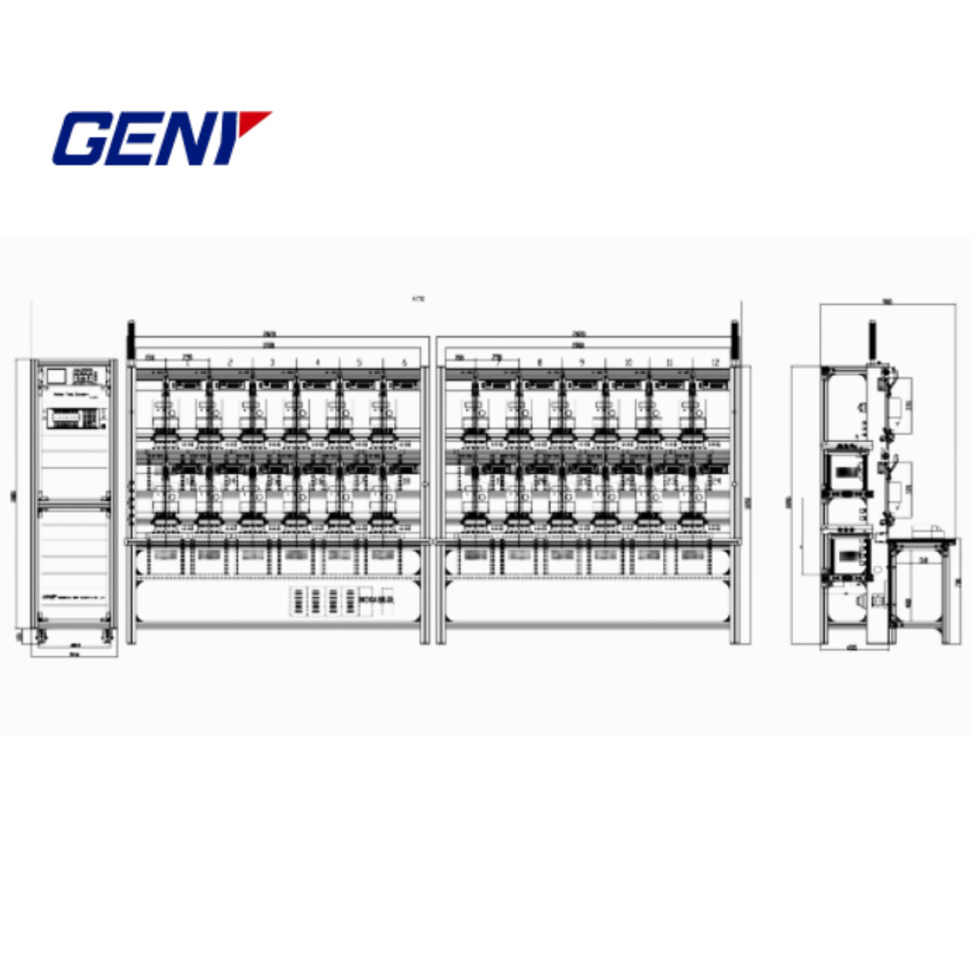 Professional Three-Phase Stationary Meter Test Bench for Electric Energy Meter Testing