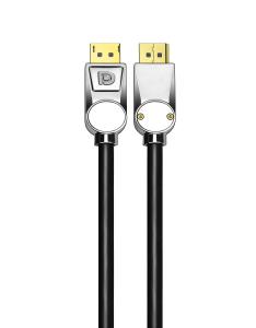 China 8K 60Hz 4K 120Hz Display Port Cable Zinc Alloy Dp 1.4 Male To Male Ethernet wholesale