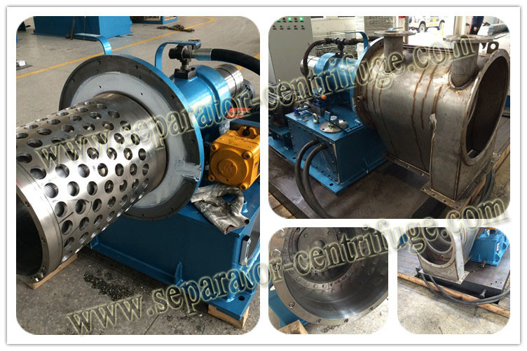 Salt Centrifuge Two Stage Pusher Centrifuge For Copper Sulphate Dehydration