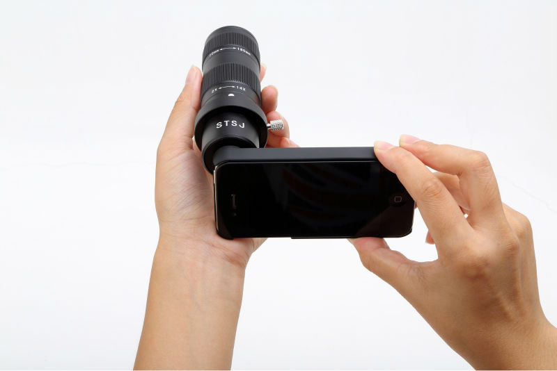 2X-14X zoom Telephoto lens for mobile phone iphone4/4s iphone5 ipad samsung