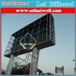 Waterproof P16 LED Digital Viedo Advertising Billboard Steel Structure
