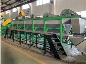 China 250kw Plastic Film Washing Machine Hdpe Pe Pp Bottle Waste Recycling Drying wholesale
