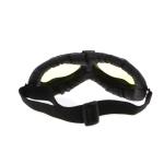 Motorcycle Helmet Soft Goggles Vintage Pilot Biker Glasses Protective Gear Gafas