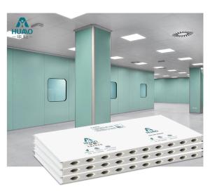 China GMP Impact Resistance Mgo Wall Board Cleanroom Sandwich Panel For Food Factory wholesale