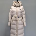 FODARLLOY Ladies Warm Hooded Cotton-padded Clothes Slim Long Down Winter Jackets