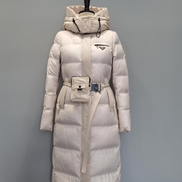 FODARLLOY Ladies Warm Hooded Cotton-padded Clothes Slim Long Down Winter Jackets