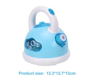 China Kingda Blue Kettle Bubble Toys For Kids with Light and Sound CE Certification wholesale