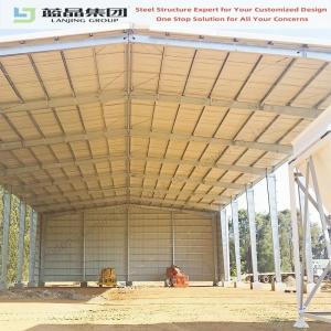 China Portal Frame Prefab Light Structural Steel Workshop Building Shed Construction Custom wholesale