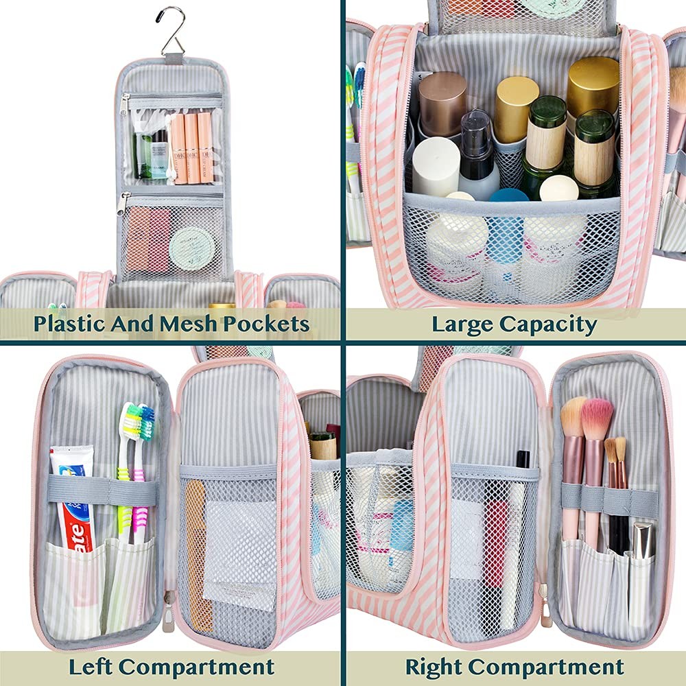 Durable Waterpoof Extra Large Capacity Hanging Toiletry Bag For Men Women