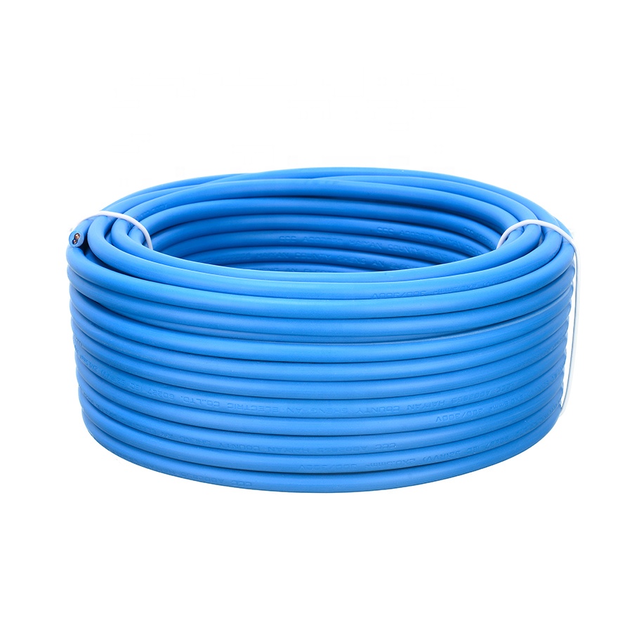 2CX28/0.15MM Blue RVV/RVVP Cable 2*0.75mm Flexible Core Two Core Wire Copper Conductor for PS3 Power Cable VDE Standard