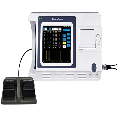 Ultrasonic Biometer for Ophthalmology for axial biometric parameter measurement ultrasound machine for eye