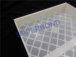Cigarette Manufacturing Machine Yellow Plastic Trays Customize Size