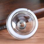 Airtight Lid Food 2500ml Glass Storage Canister