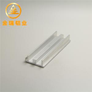 China Economic Slotted Aluminum Extrusion Profiles Sandblasted / Brushed Pre Finish wholesale