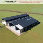 Customized Prefabricated Steel Building Construction Building Garage Shed