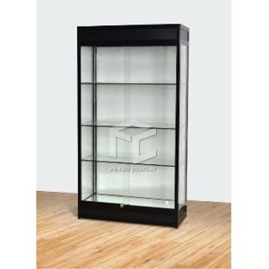 China T4 LED Glass Display Showcase 78.7in high Shop Show Case wholesale