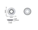 Handheld Round Shape Carbide Woodturning Cutters For Industrial Applications