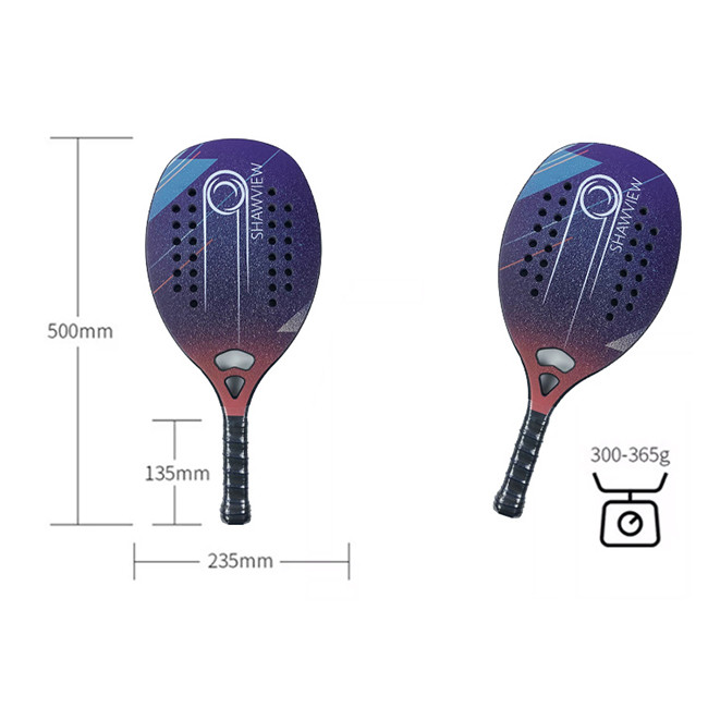 3k Carbon Tennis Paddle Racket Eva 13 Carbon Fiber Paddle Tennis Racket