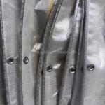 Woven PE Tarpaulin with Coated Stripes Rainproof Dustproof Waterproof Sun