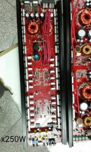 China High power classAB 4 channel car amplifier 250w (250.4AB) wholesale