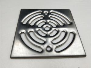 China Stainless Steel Metal Forming Diesbrass Floor / Shower Drain Hardware 0.5mm Thickness wholesale