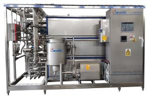 China SGS 1000LPH Egg Liquid Juice Pasteurization Equipment With Touch Screen wholesale