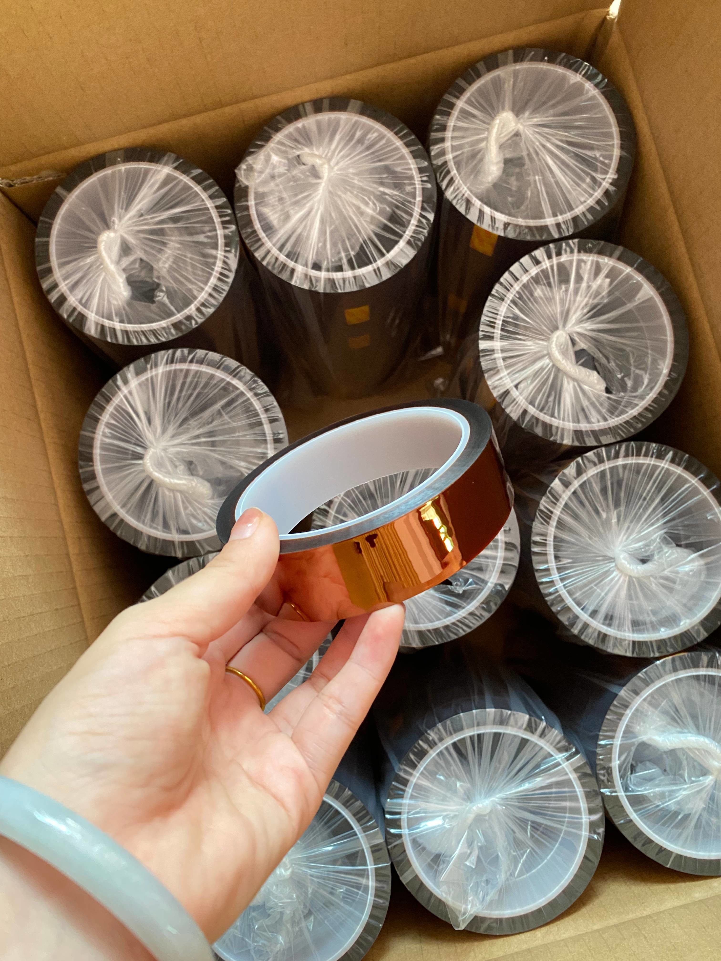 Single Sided PI Polyimide Film Organic Silicone Adhesive Kapton Tape
