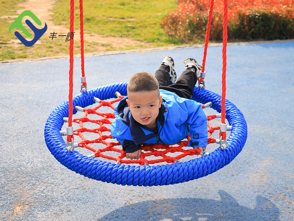 48" Commercial Nest Saucer Web Swing For Public Playground School