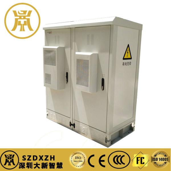 Double Bay Energy Storage Outdoor Telecom Cabinets Integrated Server Cabinet CE